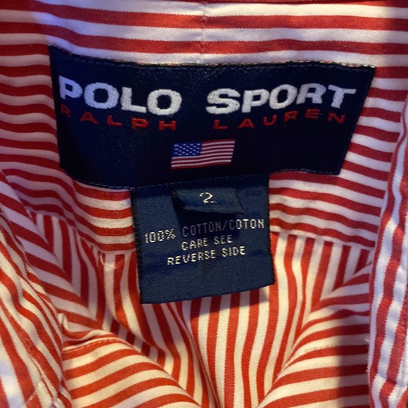 Polo Sport Ralph Lauren Striped Button Down Shirt - Picture 7 of 9